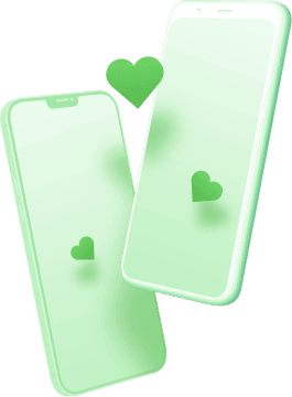 Two phone mockups showing the Clean NextWeek app